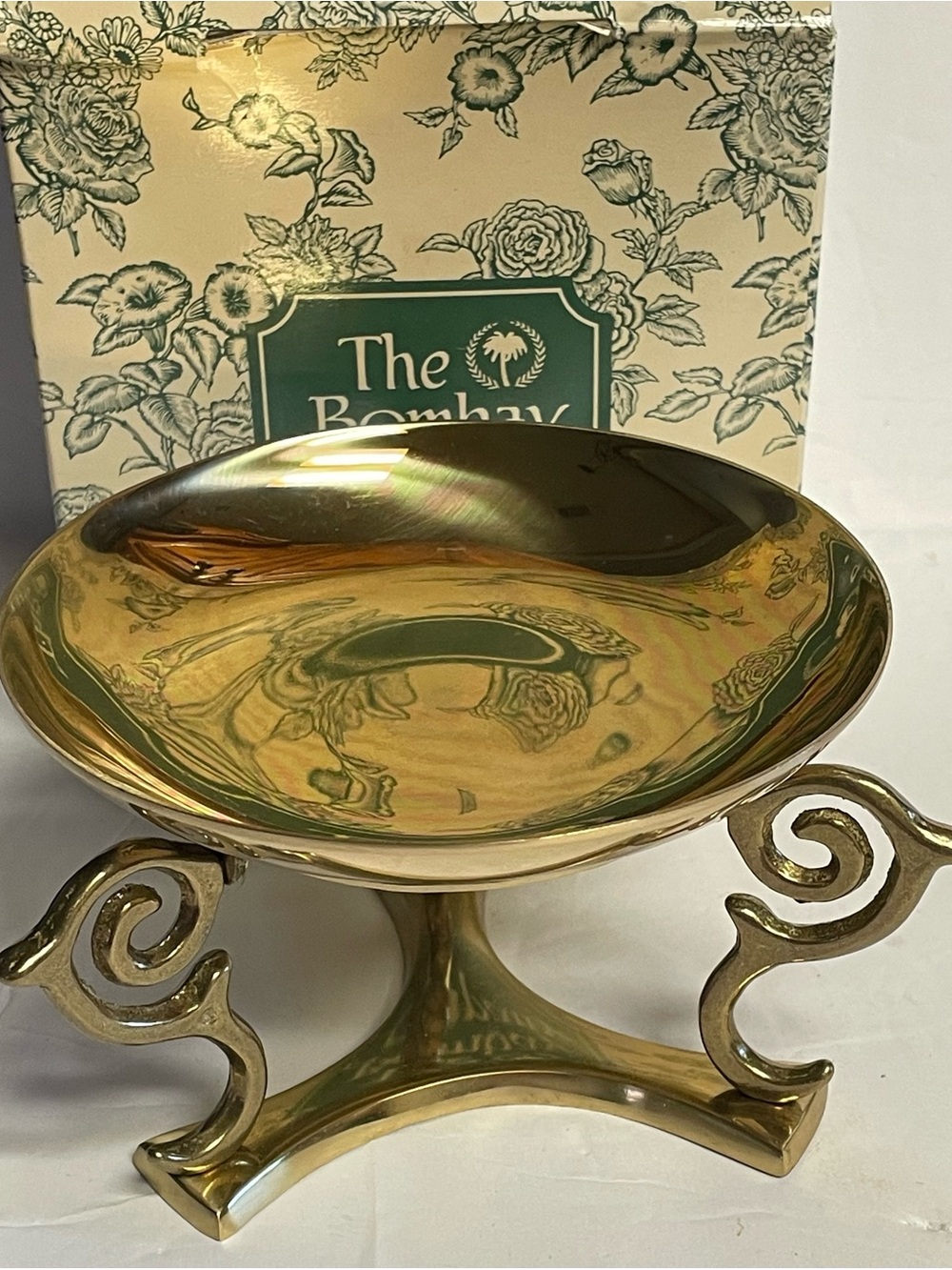The Bombay Company Potpourri Dish on Footed Stand #1164644 - VINTAGE